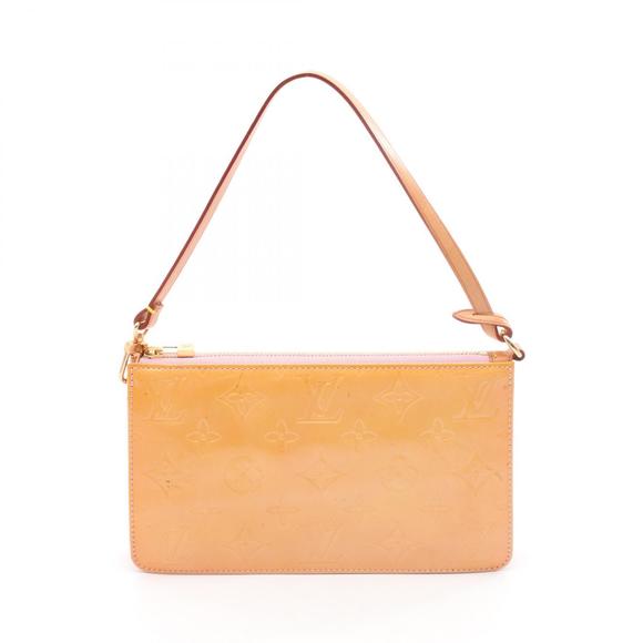 Louis Vuitton Lexington vernis handbag leather pink yellow - Picture 1 of 8